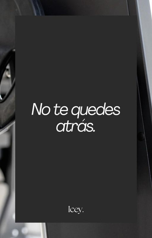 No te quedes atrás
